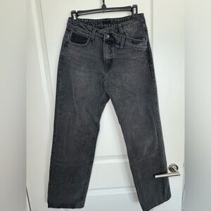 Wide leg jeans